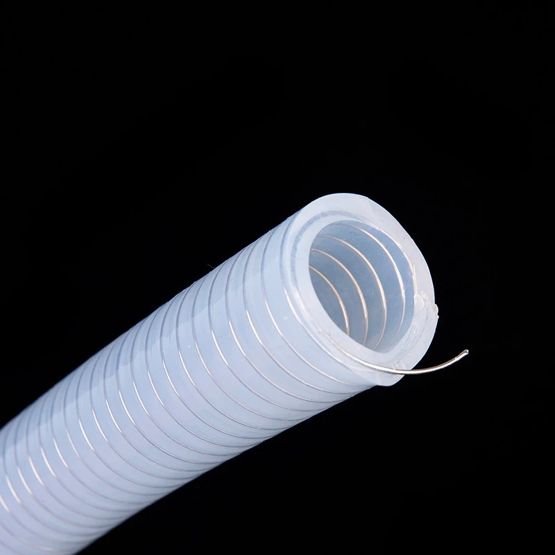 Steel Wire Reinforced Silicone Hose factory